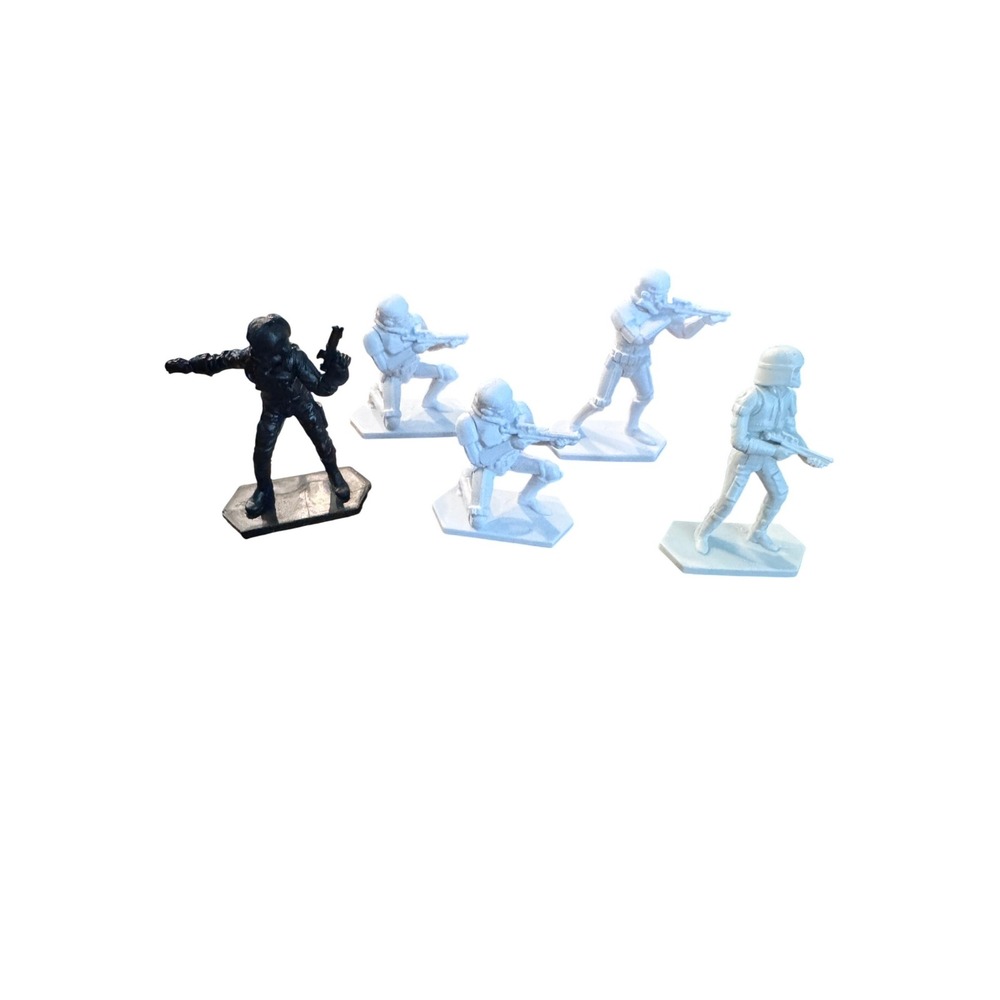 Vintage‎ Star Wars Figures Lot of 5 Stormtrooper Empire Soldier Action Figures